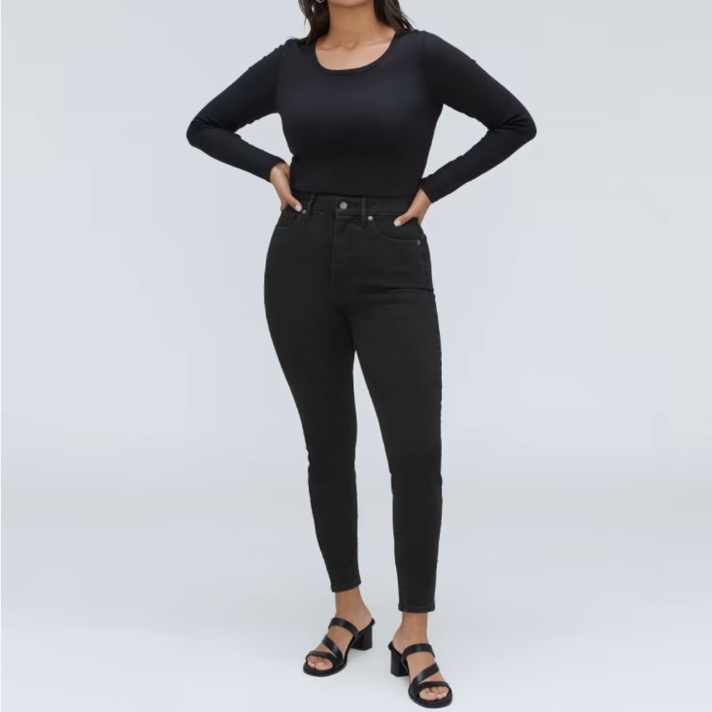 NWT Everlane The Curvy Way High Skinny Jeans Size 28 Crop Length